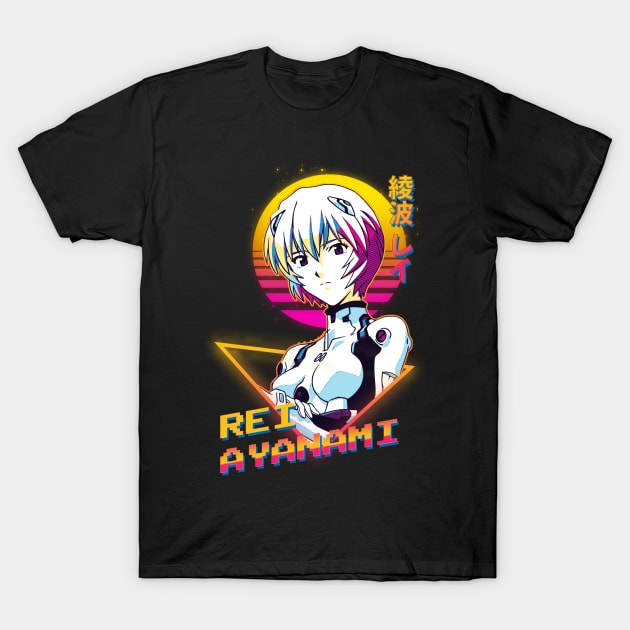 rei ayanami T-Shirt by Retrostyle